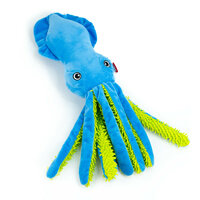 Plyšový kalamár modrý XXL 43 cm